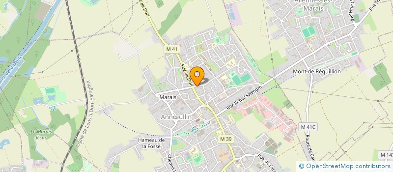 localisation de l'entreprise MADAME VALENTINE QUERSIN  ANNULLIN