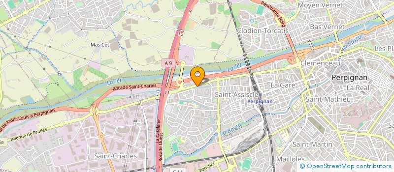 localisation de l'entreprise MADAME VALENTINE RAIZER  LE BARCARES