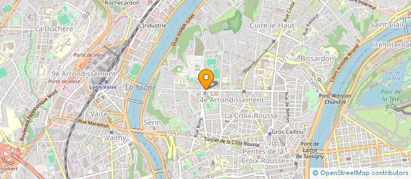 localisation de l'entreprise MADAME VALENTINE REVEL  LYON