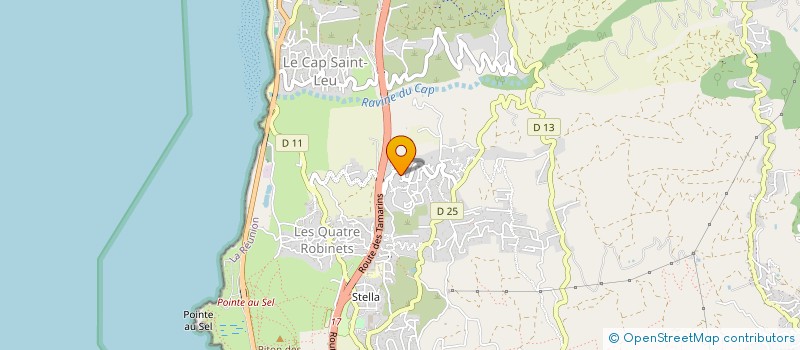 localisation de l'entreprise MADAME VALENTINE ROSA  SAINT-LEU