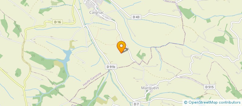 localisation de l'entreprise MADAME VALENTINE ROUX  CAIGNAC