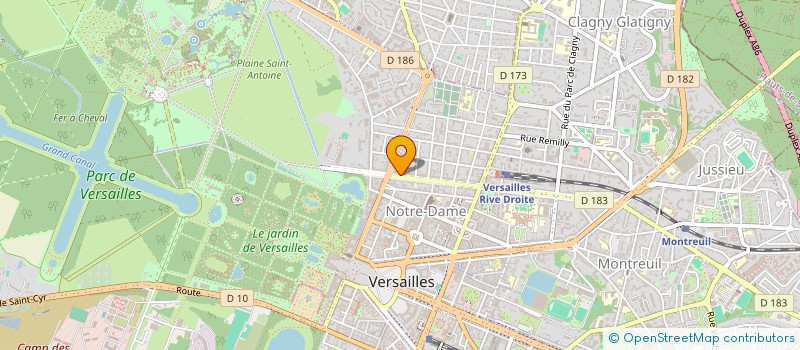 localisation de l'entreprise MADAME VALENTINE SABATIE-GARAT à VERSAILLES