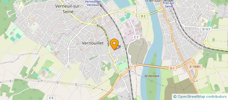 localisation de l'entreprise MADAME VALENTINE SAVEAN à VERNOUILLET