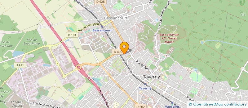 localisation de l'entreprise MADAME VALENTINE SAVOVA  TAVERNY