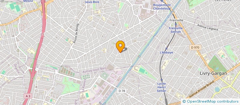 localisation de l'entreprise MADAME VALENTINE SEGURA  AULNAY-SOUS-BOIS