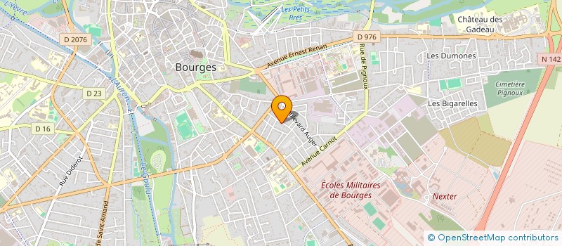 localisation de l'entreprise MADAME VALENTINE TENIN  BOURGES