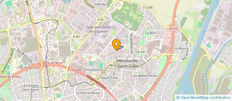 localisation de l'entreprise MADAME VALENTINE UMUNEZERO à HEROUVILLE-SAINT-CLAIR