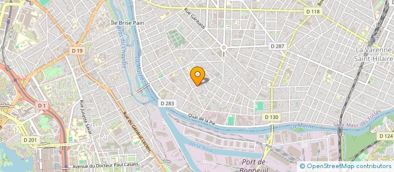 localisation de l'entreprise MADAME VALENTINE VALENTINE GUILLON LEGEAY à SAINT-MAUR-DES-FOSSES