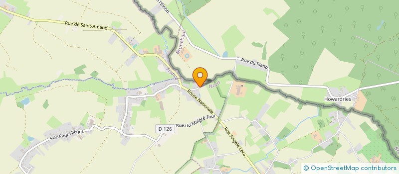 localisation de l'entreprise MADAME VALENTINE VELASCO  AIX-EN-PEVELE