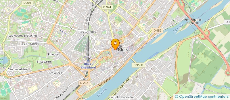 localisation de l'entreprise MADAME VALENTINE VIGIER  BLOIS