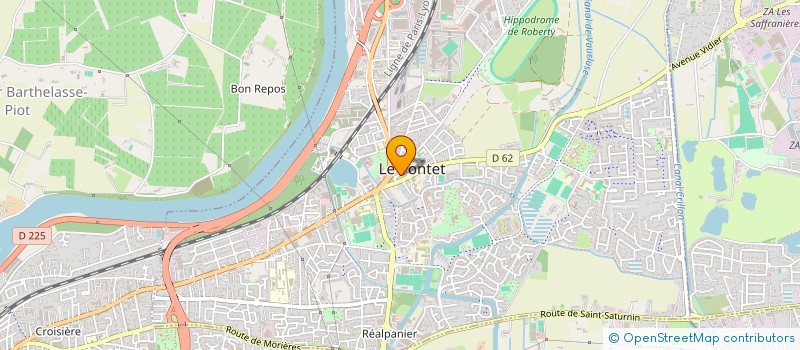 localisation de l'entreprise MADAME VALENTINE VILLE  MONTEUX