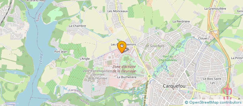 localisation de l'entreprise MADAME VALENTINE VOTAVA à CARQUEFOU