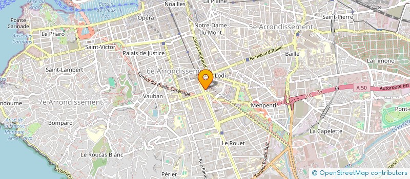 localisation de l'entreprise MADAME VALENTINE ZHA à MARSEILLE