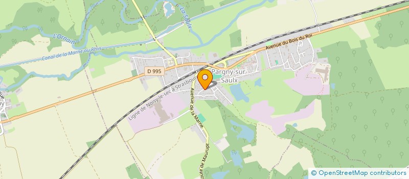 localisation de l'entreprise MADAME VALENTYNA SEMENIUK  PARGNY-SUR-SAULX