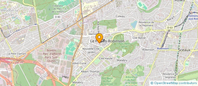 localisation de l'entreprise MADAME VALENTYNA YATSYSHYN à LE PLESSIS-ROBINSON