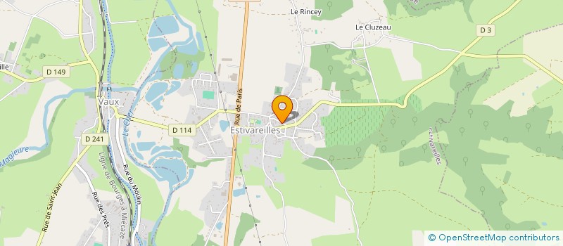 localisation de l'entreprise MADAME VALERIA BADEA à ESTIVAREILLES
