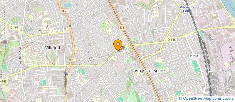 localisation de l'entreprise MADAME VALERIA CARRIERI à VITRY-SUR-SEINE