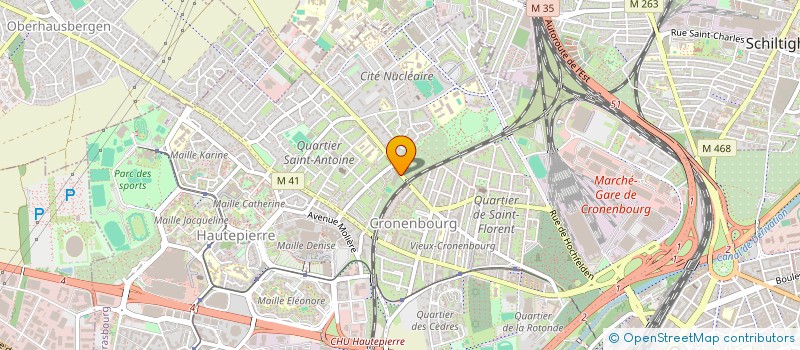 localisation de l'entreprise MADAME VALERIA CAUSNEAN à STRASBOURG