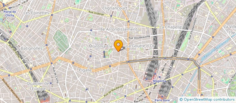 localisation de l'entreprise MADAME VALERIA FIORENTINI  PARIS