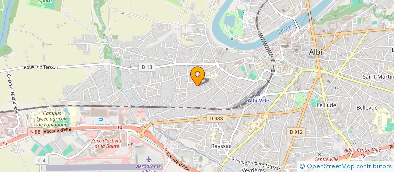 localisation de l'entreprise MADAME VALERIA GIORDANO à ALBI