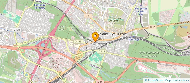 localisation de l'entreprise MADAME VALERIA GUSTIUC à SAINT-CYR-L'ECOLE