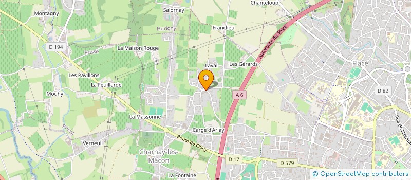 localisation de l'entreprise MADAME VALERIA LACOUR  CHARNAY-LES-MACON