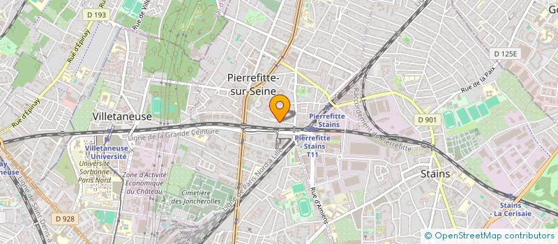 localisation de l'entreprise MADAME VALERIA LINDOSO SODRE à PIERREFITTE-SUR-SEINE