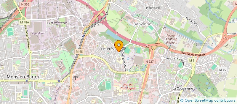 localisation de l'entreprise MADAME VALERIA LOPEZ à VILLENEUVE-D'ASCQ