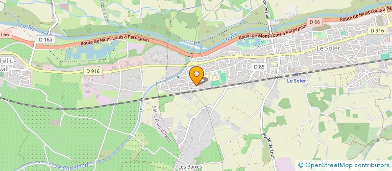 localisation de l'entreprise MADAME VALERIA MIRANDA AROS  LE SOLER