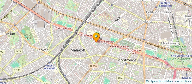 localisation de l'entreprise MADAME VALERIA MISAILOVIC à MALAKOFF