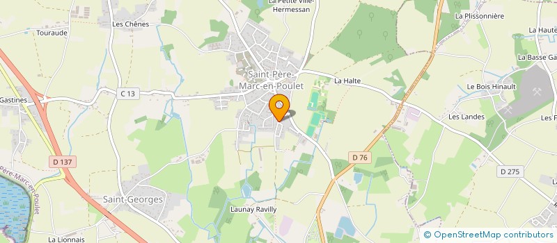 localisation de l'entreprise MADAME VALERIA RODRIGUES CHAMISSO à SAINT-PERE-MARC-EN-POULET