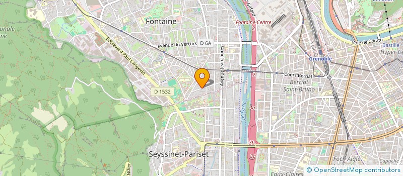 localisation de l'entreprise MADAME VALERIANE ARNONE à FONTAINE