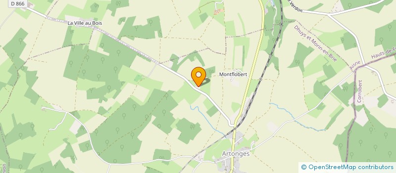 localisation de l'entreprise MADAME VALERIANE BARANGER  DHUYS ET MORIN-EN-BRIE