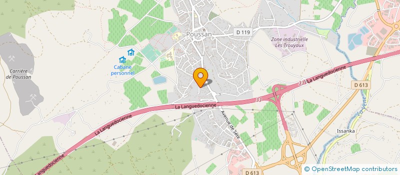 localisation de l'entreprise MADAME VALERIANE BARCIA  POUSSAN