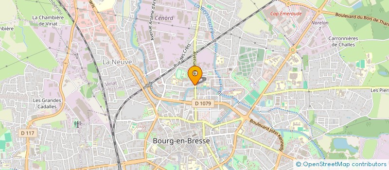 localisation de l'entreprise MADAME VALERIANE BOUVET à BOURG-EN-BRESSE