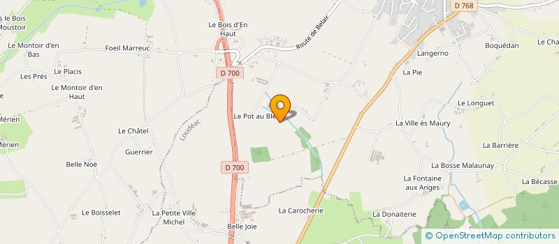 localisation de l'entreprise MADAME VALERIANE DEMISELLE  SAINT-CARADEC