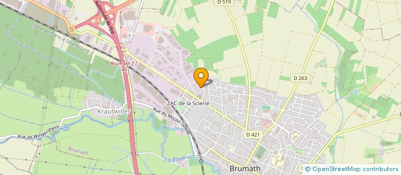 localisation de l'entreprise MADAME VALERIANE DUPONT  HRDT