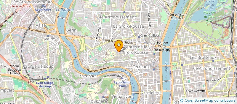 localisation de l'entreprise MADAME VALERIANE LEMPEREUR à LYON