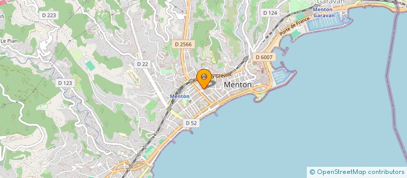 localisation de l'entreprise MADAME VALERIANE NIEMIETZ à MENTON