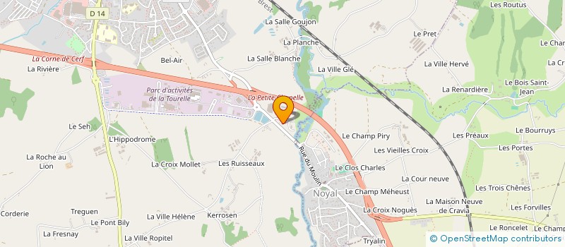 localisation de l'entreprise MADAME VALERIANE PIGEARD  LAMBALLE-ARMOR