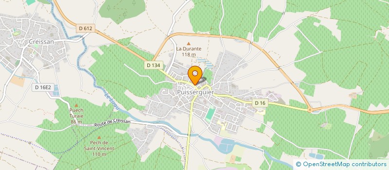 localisation de l'entreprise MADAME VALERIANE RUL  PUISSERGUIER