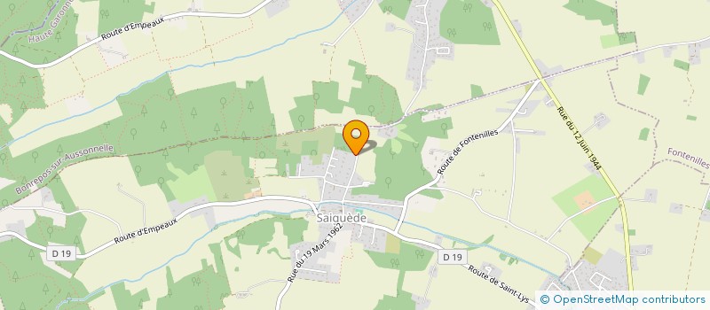 localisation de l'entreprise MADAME VALERIANE VIARD  SAIGUEDE