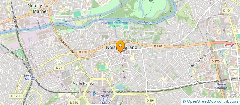 localisation de l'entreprise MADAME VALERIANNE NODIN à NOISY-LE-GRAND
