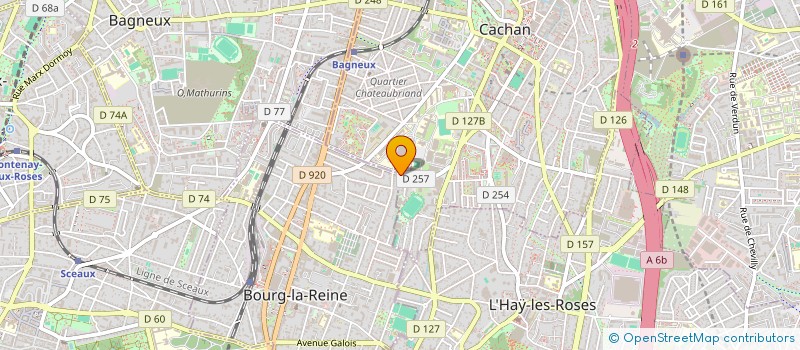 localisation de l'entreprise MADAME VALERIE ABECASSIS à BOURG-LA-REINE