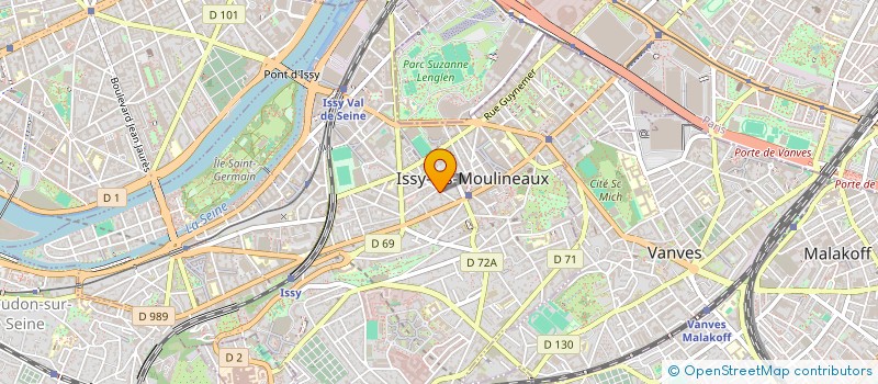localisation de l'entreprise MADAME VALERIE ABOULKER à ISSY-LES-MOULINEAUX
