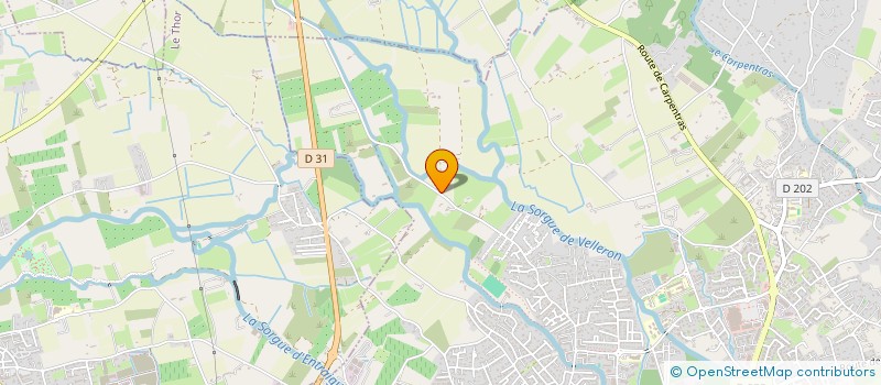 localisation de l'entreprise MADAME VALERIE ACCART  L'ISLE-SUR-LA-SORGUE