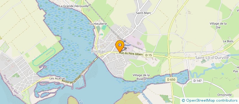 localisation de l'entreprise MADAME VALERIE ADAM  PORT-BAIL-SUR-MER