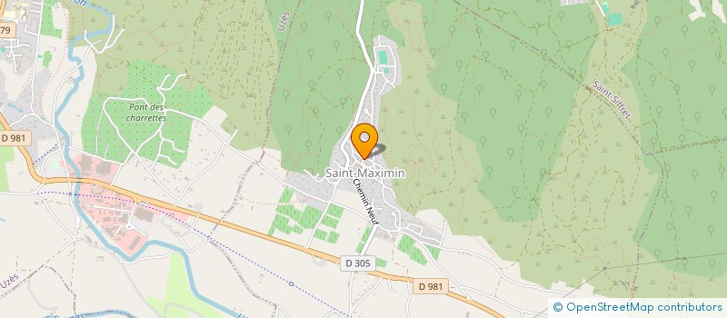 localisation de l'entreprise MADAME VALERIE ADELISE  SAINT-MAXIMIN