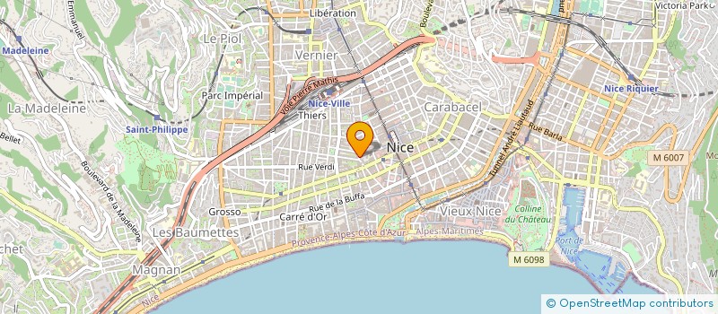 localisation de l'entreprise MADAME VALERIE AGUANNO à NICE