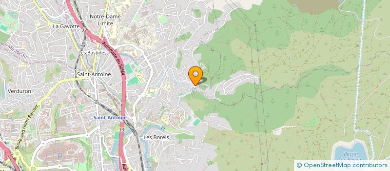 localisation de l'entreprise MADAME VALERIE AILLAUD  MARSEILLE 15EME